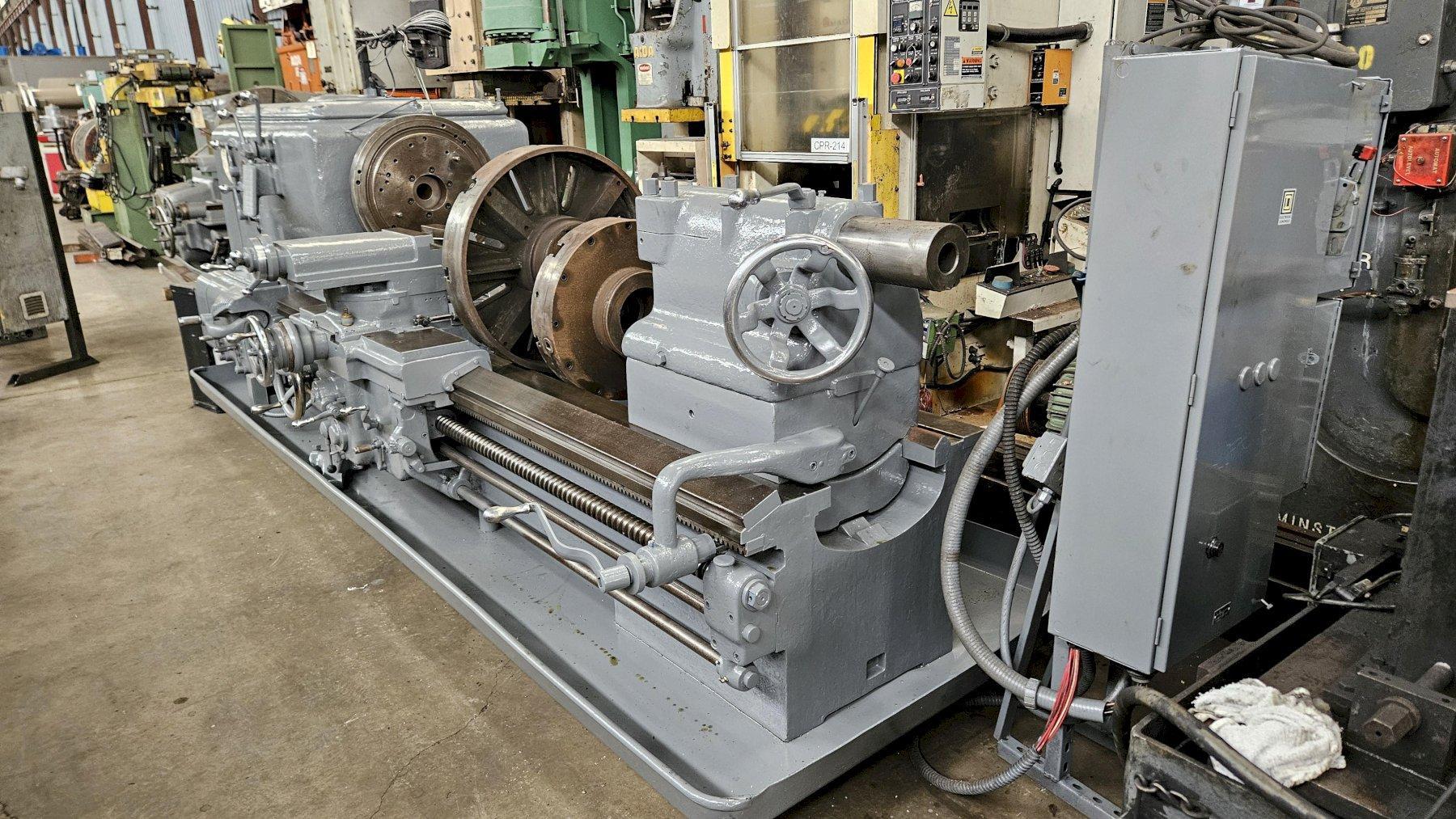 #5 WARNER & SWASEY MODEL #@1470 RAM TYPE TURRET LATHE: STOCK #80661