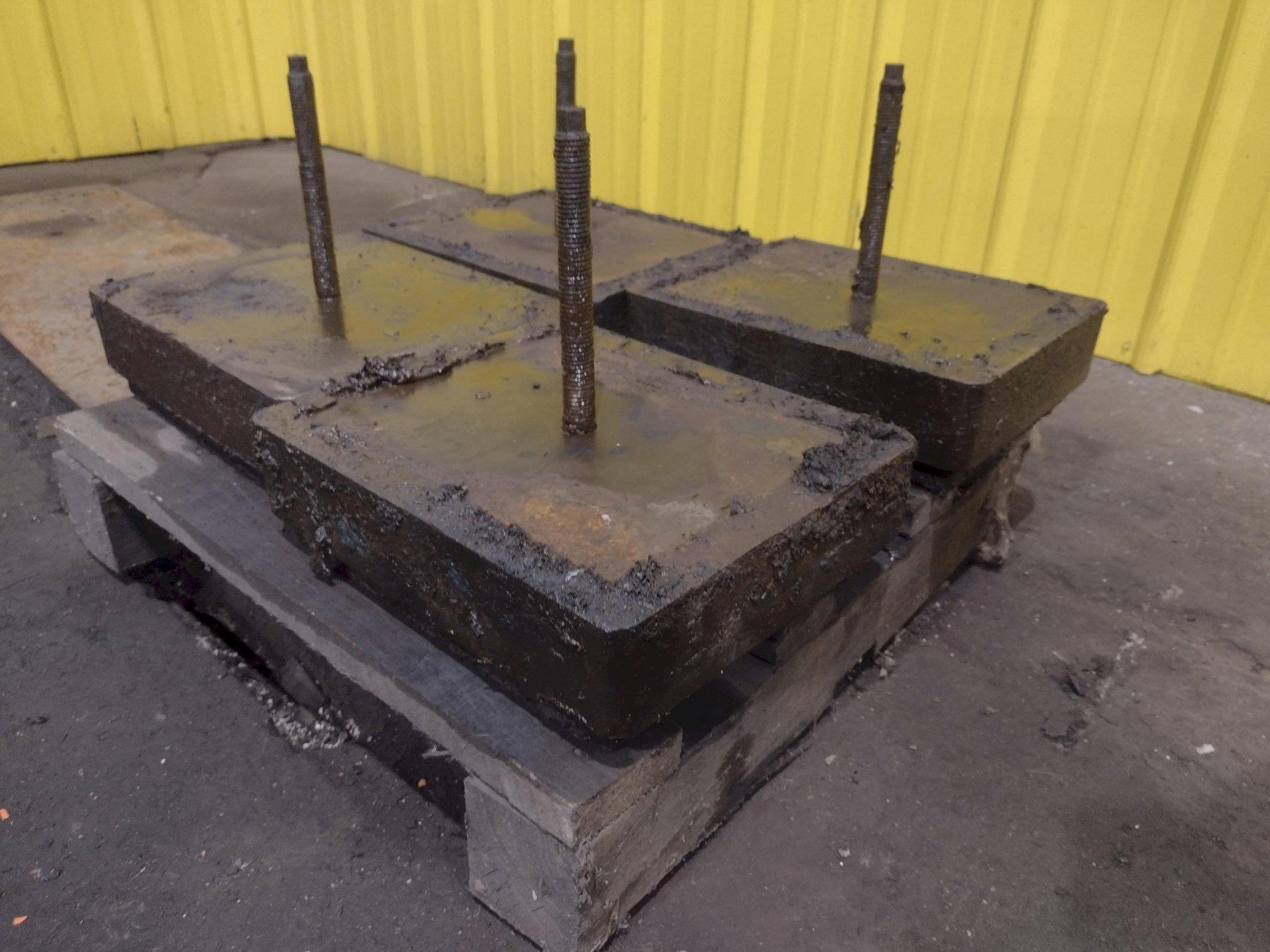 (4) VIBRA DYNAMICS PRESS VIBRATION ISOLATION FEET PADS: YOBRO #25161