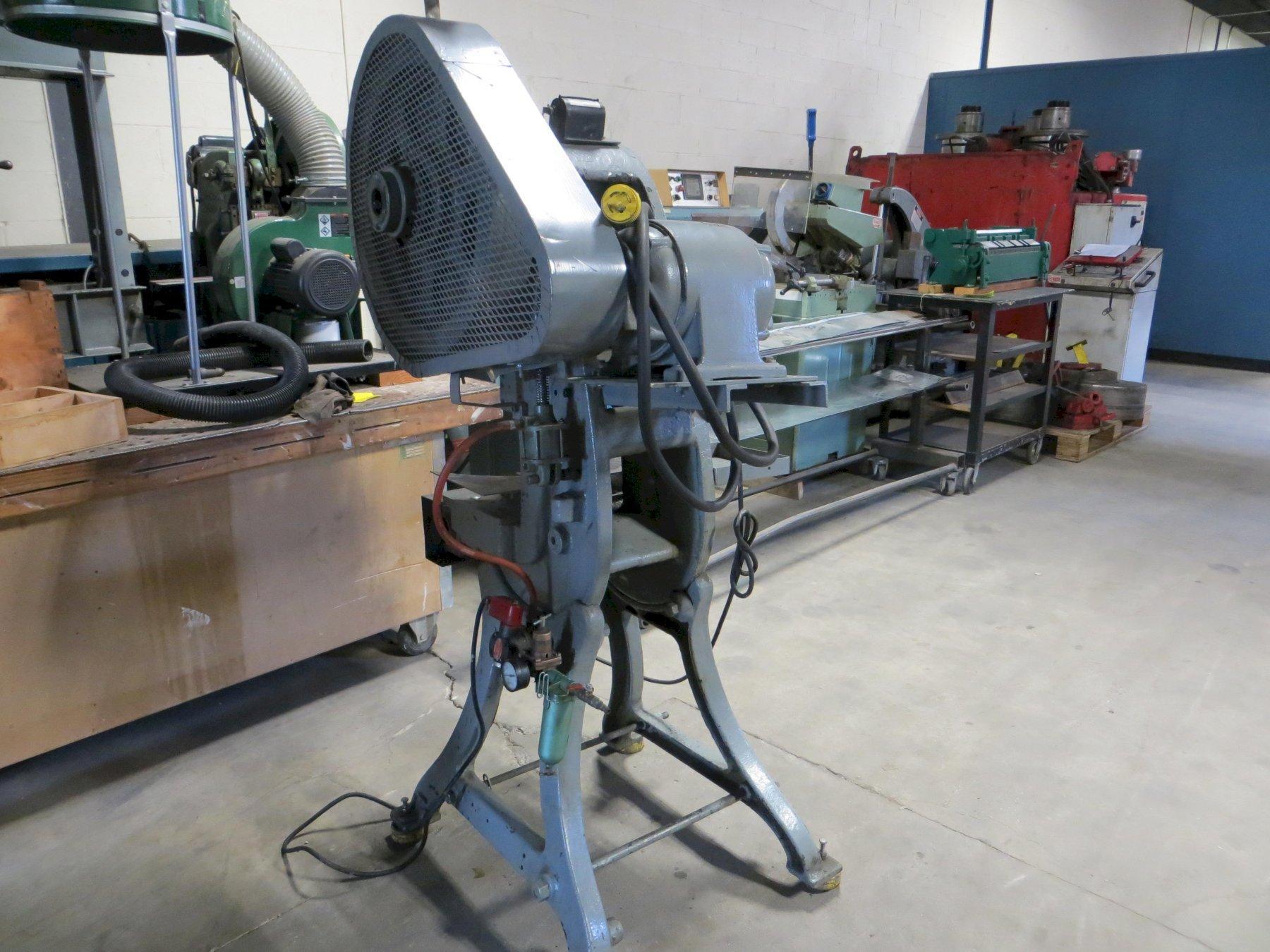 10 Ton Used Bliss OBI Mechanical Clutch Press Model 18