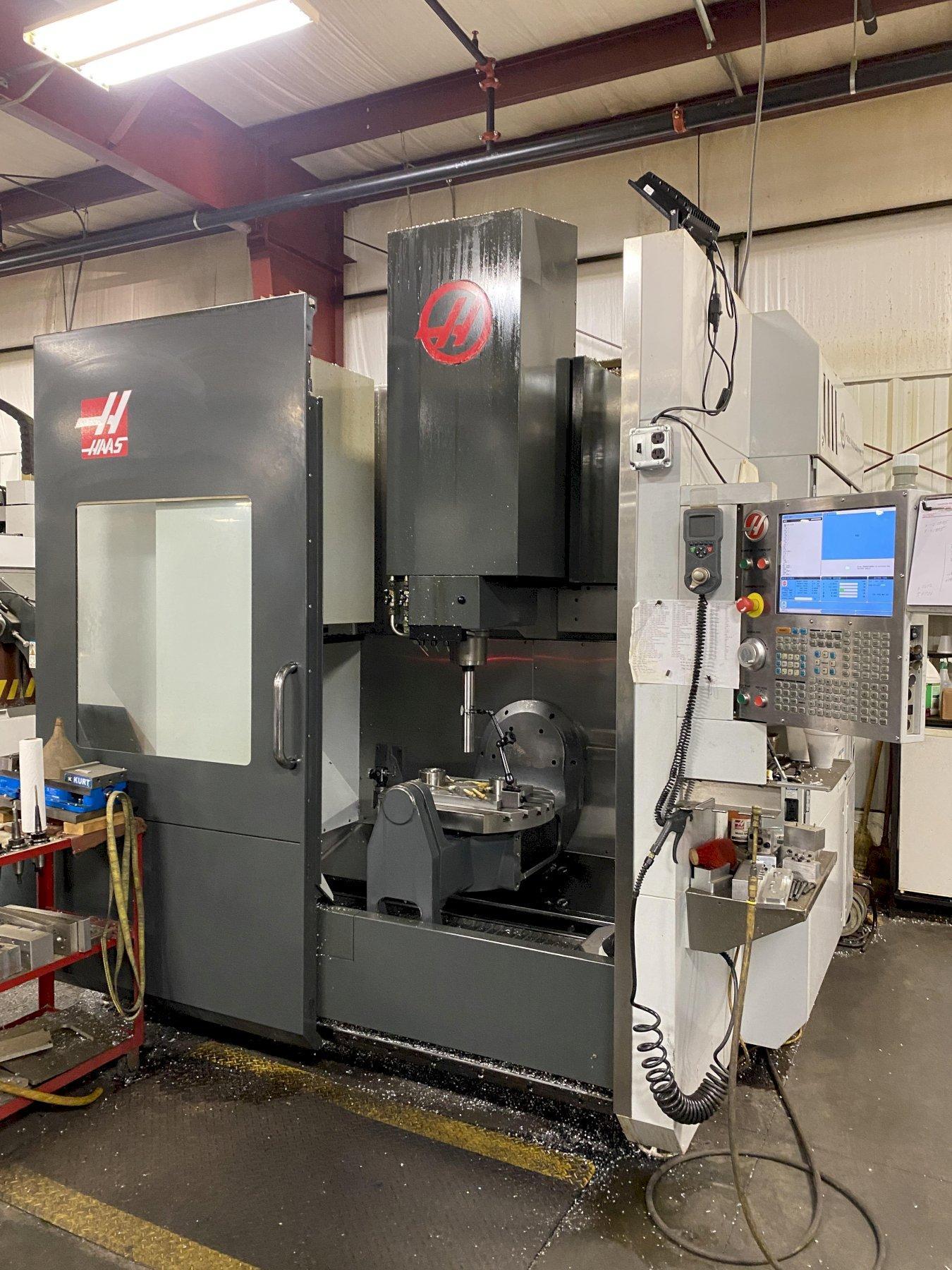 Used Haas UMC-750 5-Axis CNC Vertical Machining Center 2014