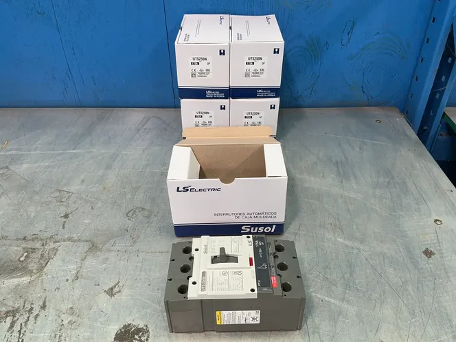 LS ELECTRIC 175 AMP UTS250N MOLDED CASE CIRCUIT BREAKERS  -  02090035UL