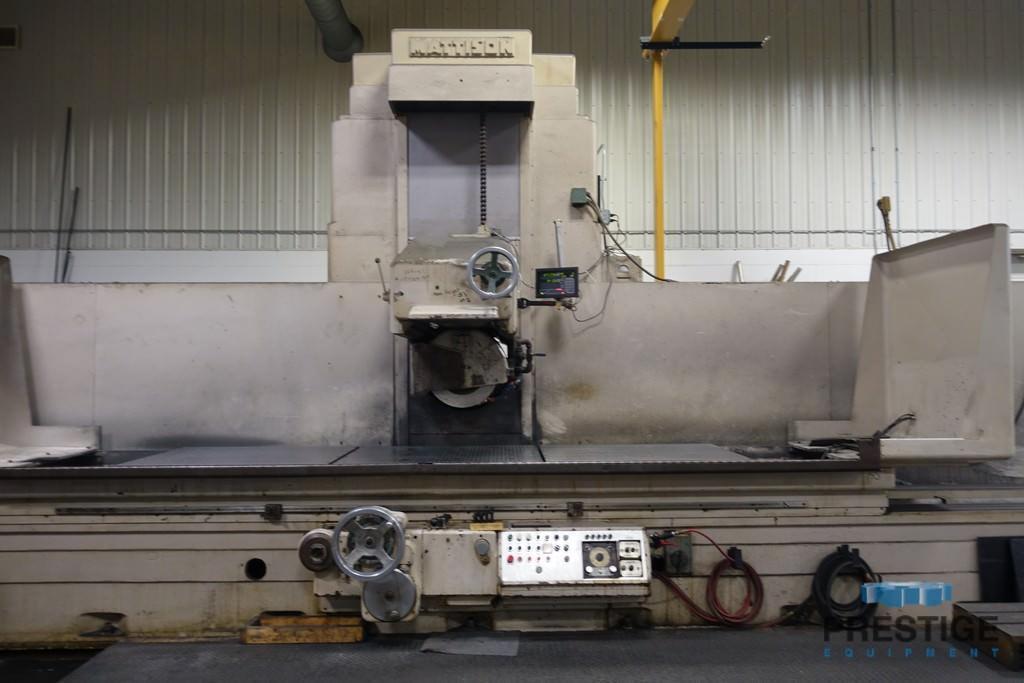 Mattison 36" x 144" Horizontal Surface Grinder