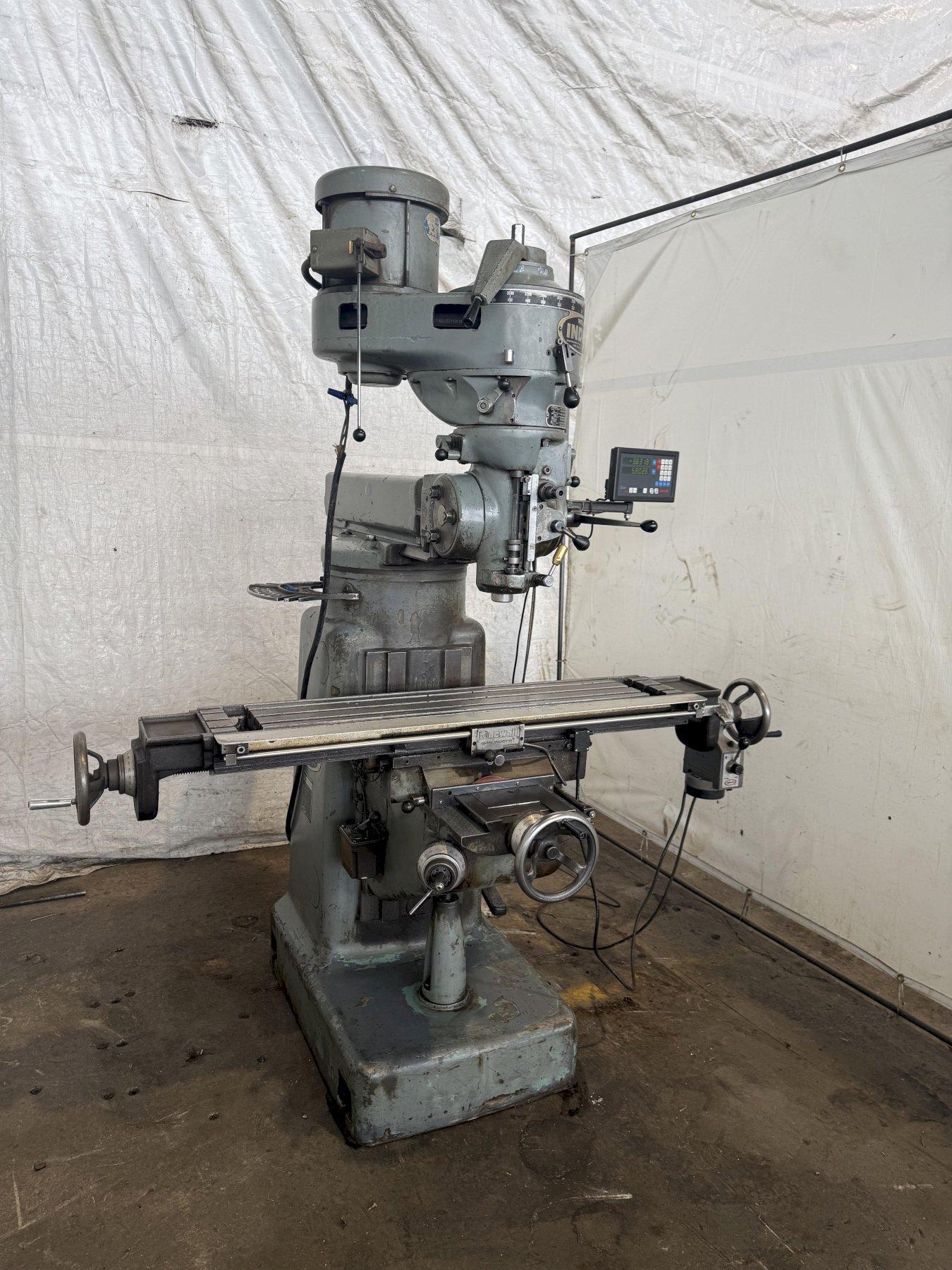 2HP WELLS INDEX MODEL 847 VERTICAL MILL. STOCK #1008025