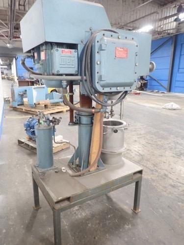 Bowers 10L Vacuum Orbital Shaft Mixer With Stainless Steel Jacketed Bowl