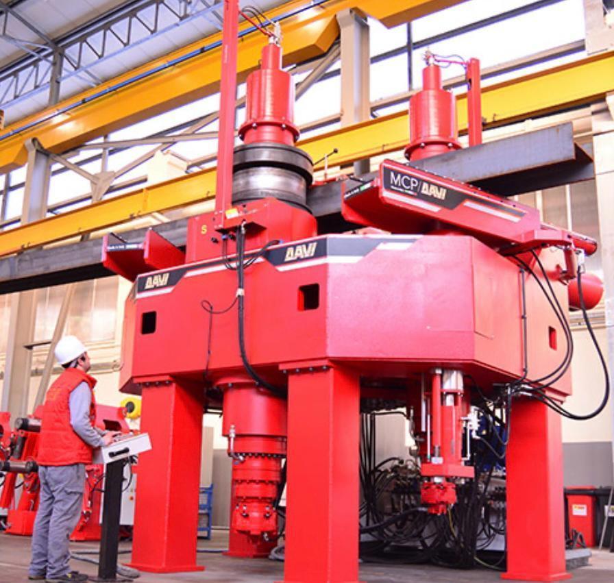 Davi 3 Roll Double Pinch Pipe and Beam Bending Machine (Year 2012)