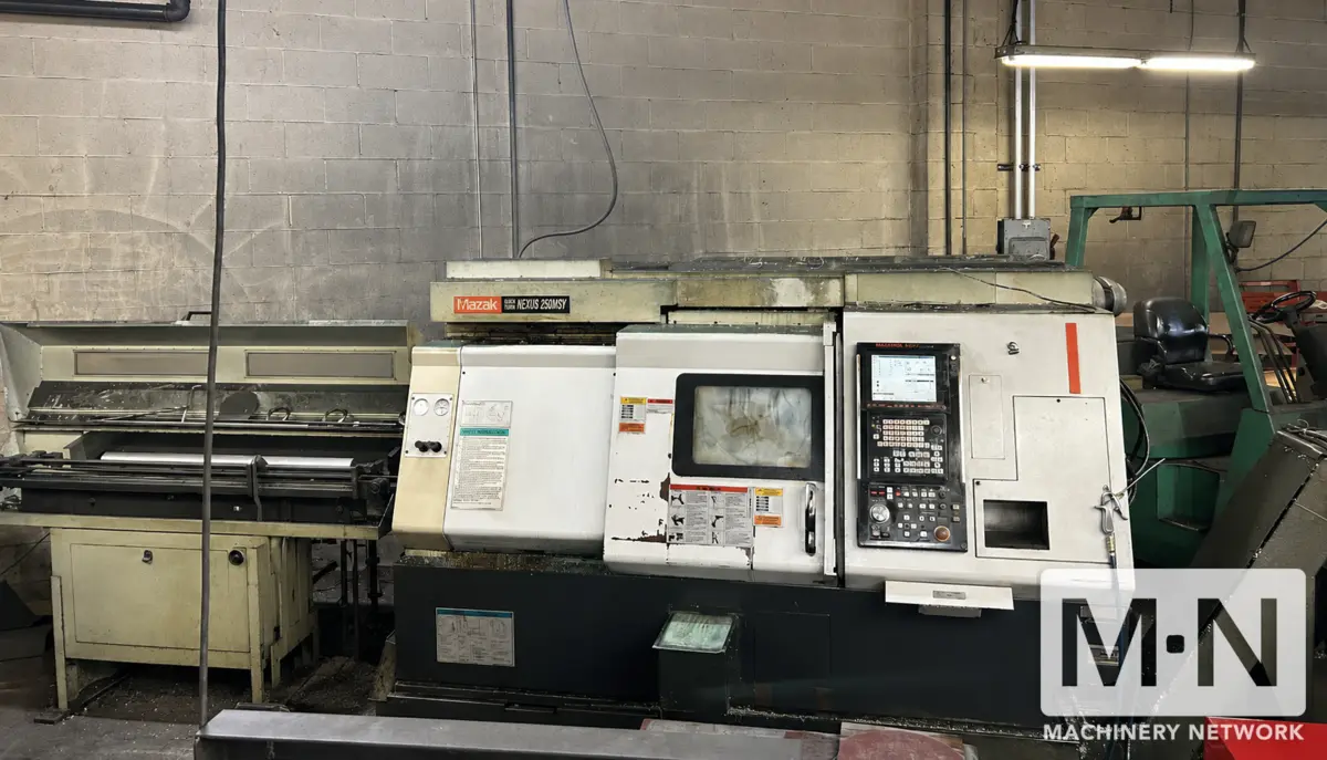 Mazak QTN-250MSY CNC Lathe, 2006