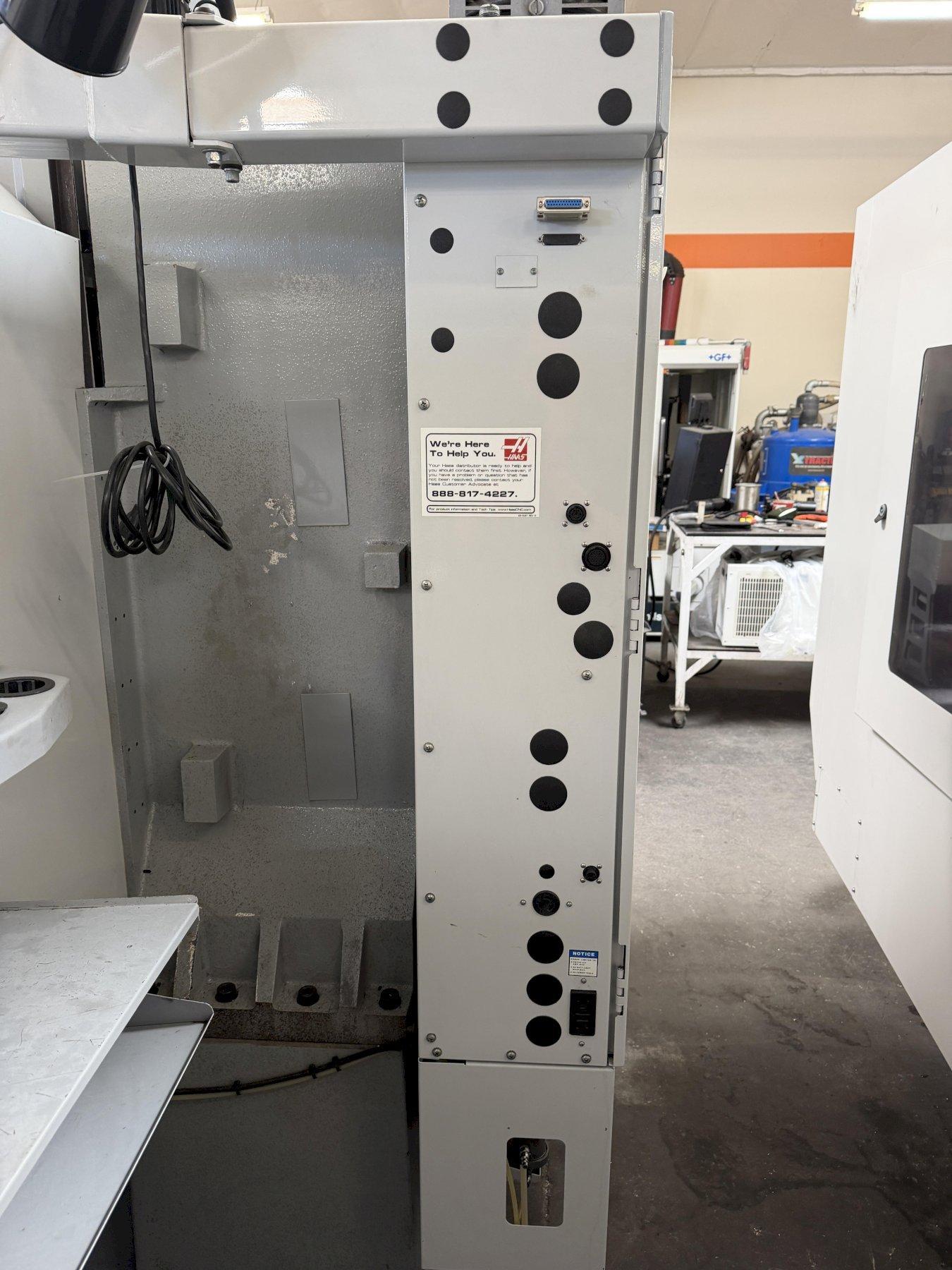 Haas VF-2B Vertical Machining Center 2007 With 2 Speed Gear Box, Rigid Tap, Remote Hand Jog, P-Cool, Hil, 4th Axis Ready, 10,000 RPM Spindle, Chip Auger