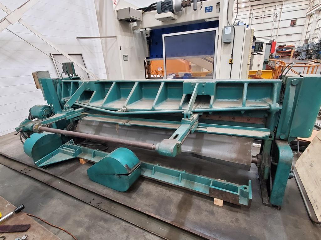 10' X 12 GAUGE WYSONG MODEL 1210 MECHANICAL SHEAR