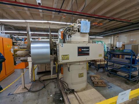 10,000# x 24" Feed Lease Double End Uncoiler