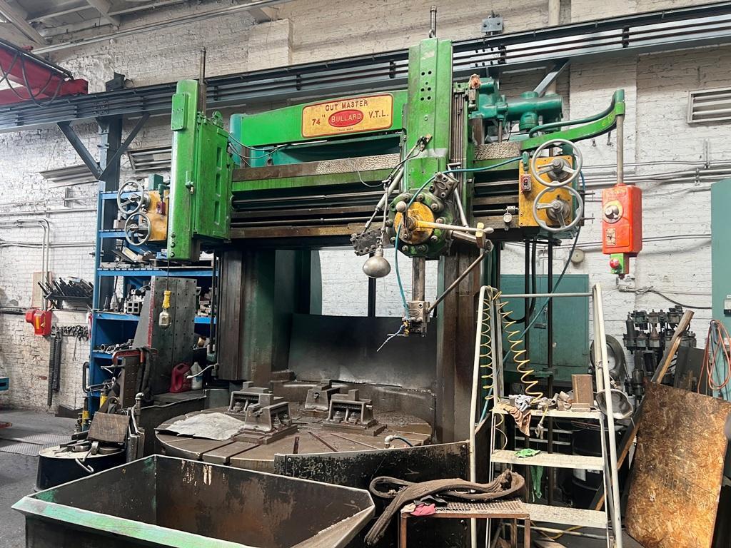 74" BULLARD CUTMASTER VERTICAL BORING MILL