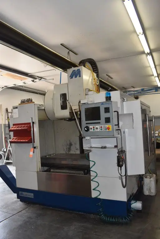 1 - PREOWNED MILLTRONICS CNC VERTICAL MACHINING CENTER, MODEL #: VM-20 SERIES A, S/N: 8589