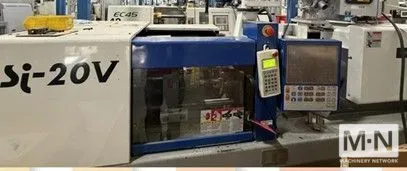 20 TON 0.77 OZ TOYO MODEL SI20V ELECTRIC INJECTION MOLDING MACHINE MFG 2018