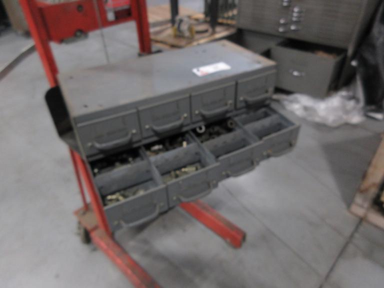 Steel 8 Drawer Divider Cabinet with Steel Compression Hydraulic Fittings- Auction Item