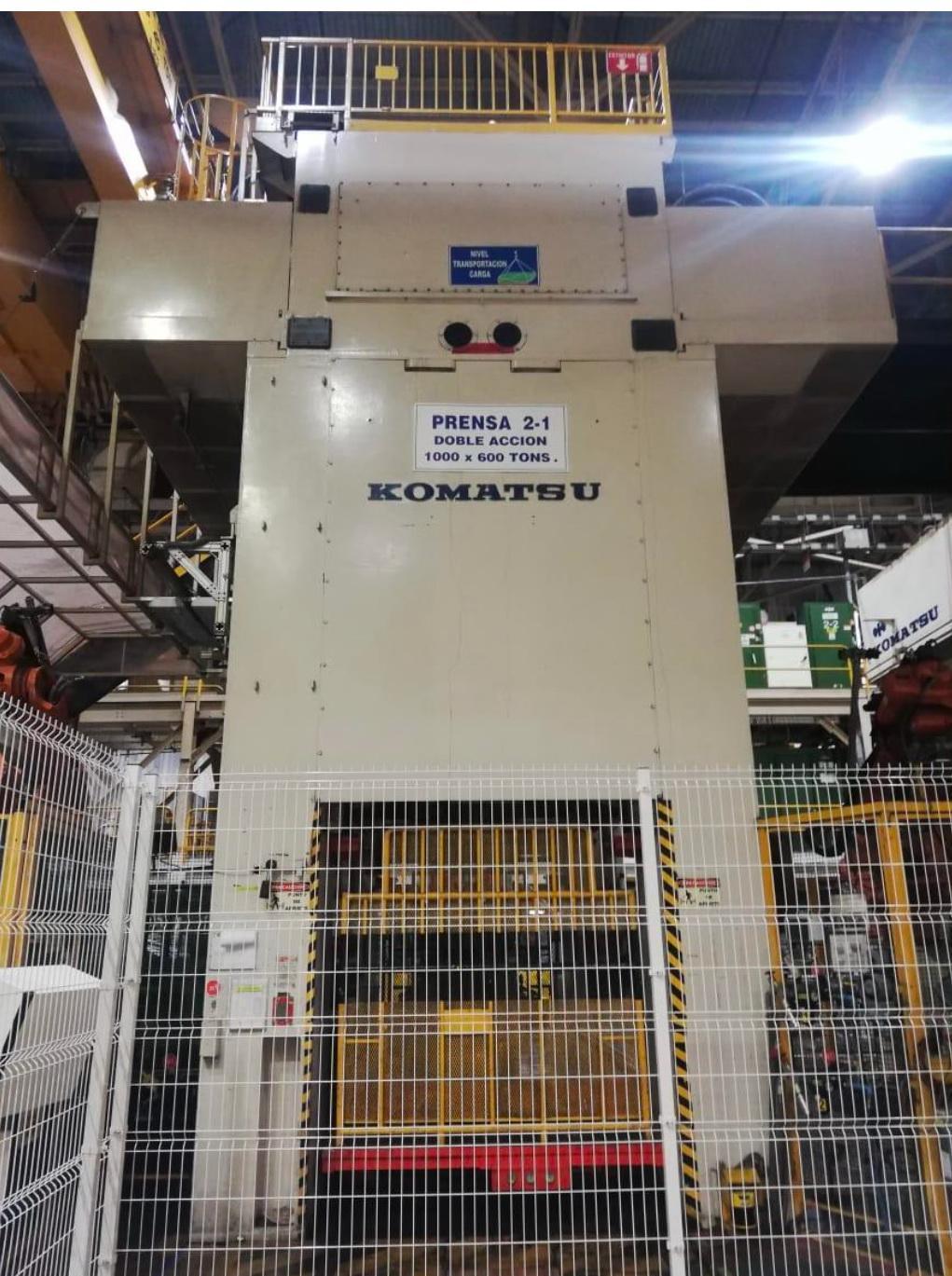 1600 Ton Komatsu Straight Side Press