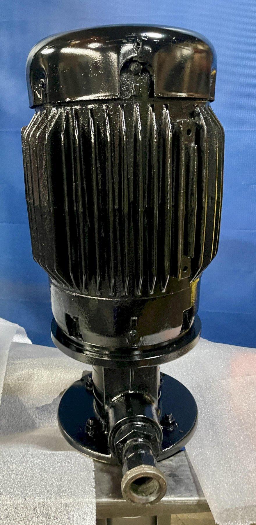 GRUNDFOS COOLANT PUMP, Mdl MTR 15-16/5 A-WB-A-HUUV, Baldor Motor 10 HP, 07H409W279G1, 3525 RPM.