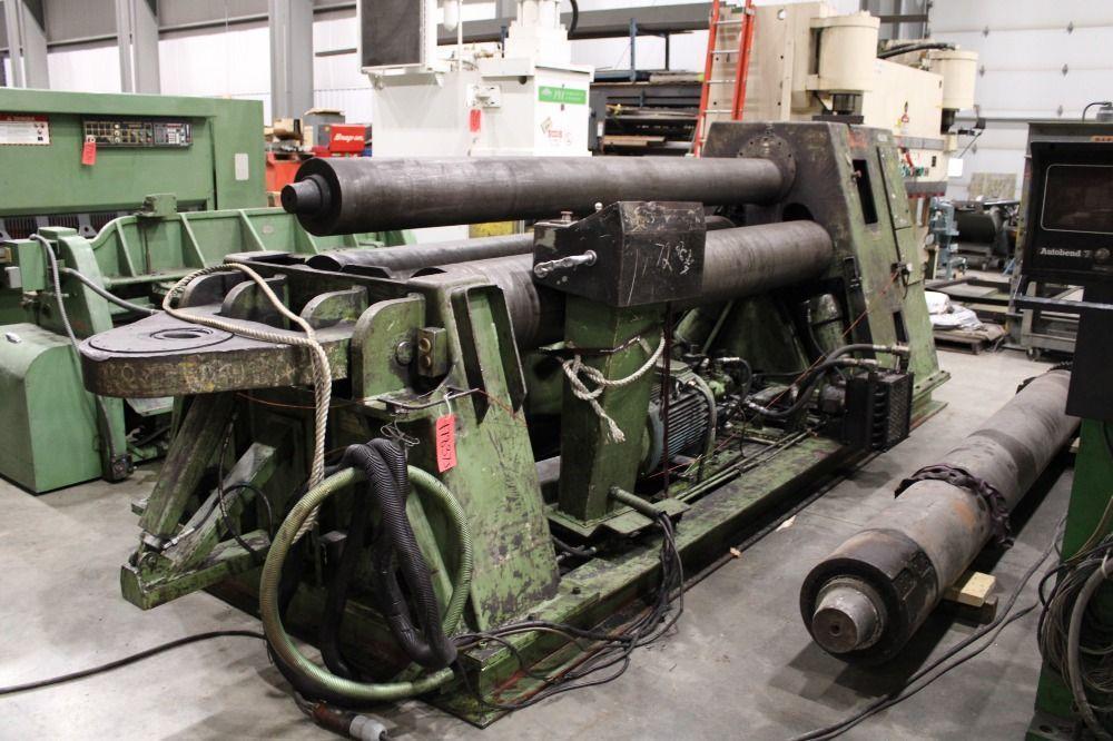 ROUNDO 10' X 1" FOUR ROLL HYDRAULIC PLATE ROLL  -  PS360