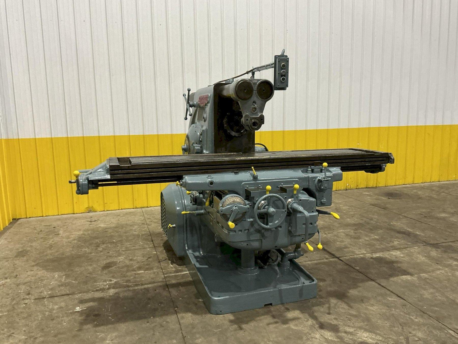 #4 KEARNEY & TRECKER MILWAUKEE MODEL 4CK HORIZONTAL MILLING MACHINE: YOBRO #23955