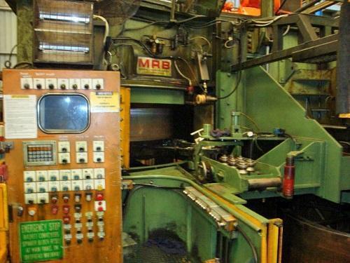 84" MARSHALL RICHARDS TUBE DRAWING SPINNER BLOCK FOR COPPER TUBE