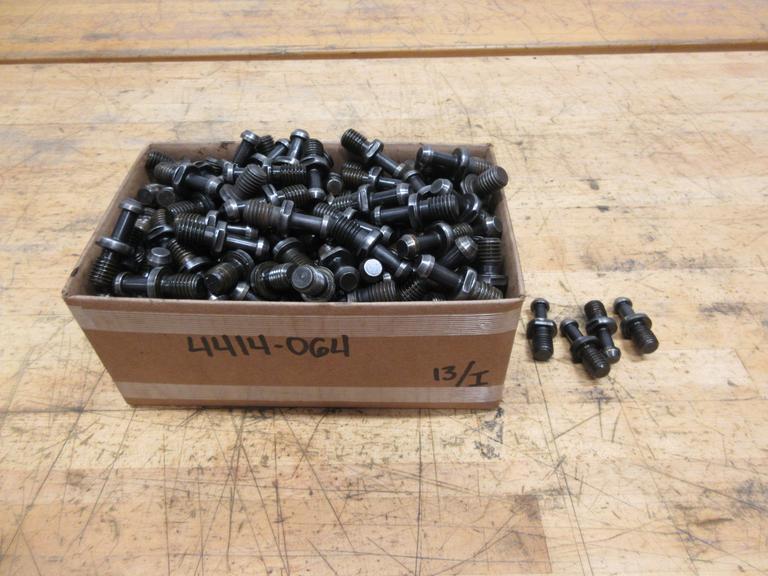 Command RB4E-0003 Used 40 Taper Tool Holder Retention Knobs, Box Full Dozens of pcs- Auction Item