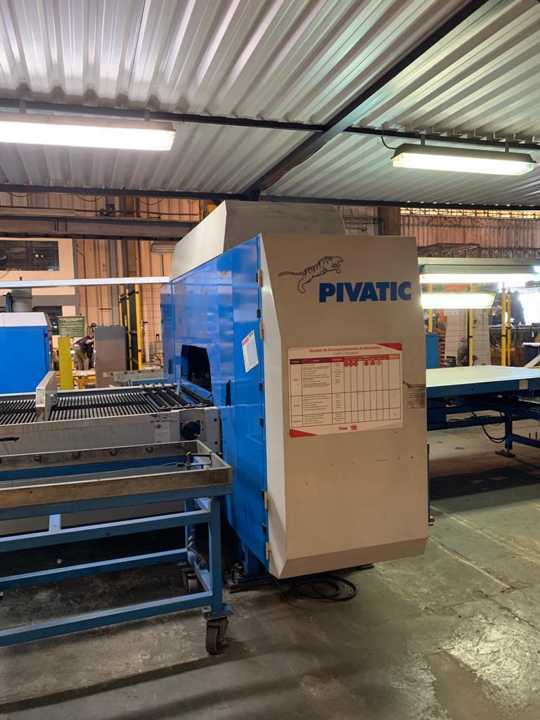 48" (1,250mm) x .078" (2mm) x 20,000# Pivatic Loop CNC Cassette Punching / Cut to Length Line (2013)