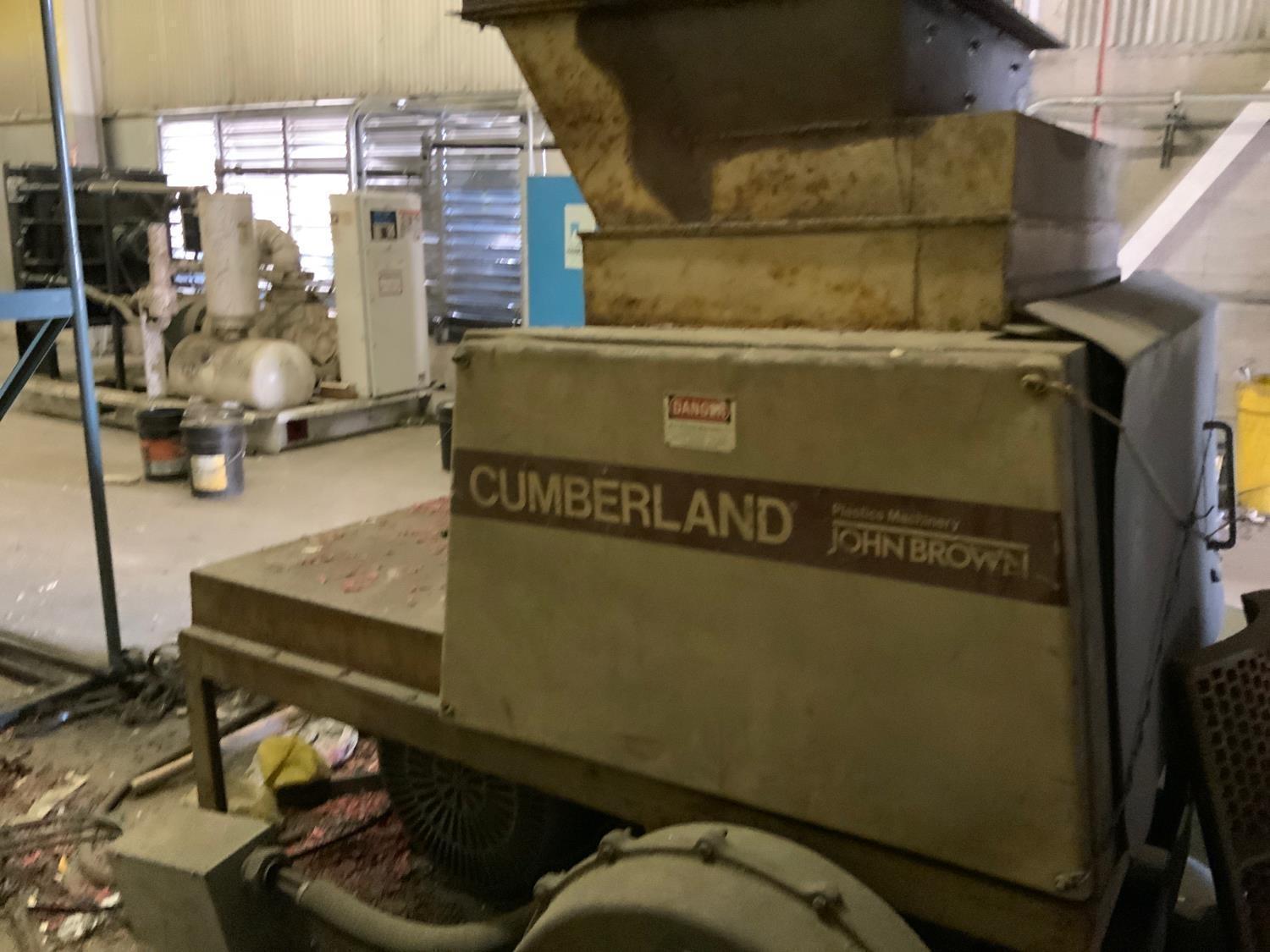 CUMBERLAND JOHN BROWN PLASTICS MACHINERY. STOCK#1263822