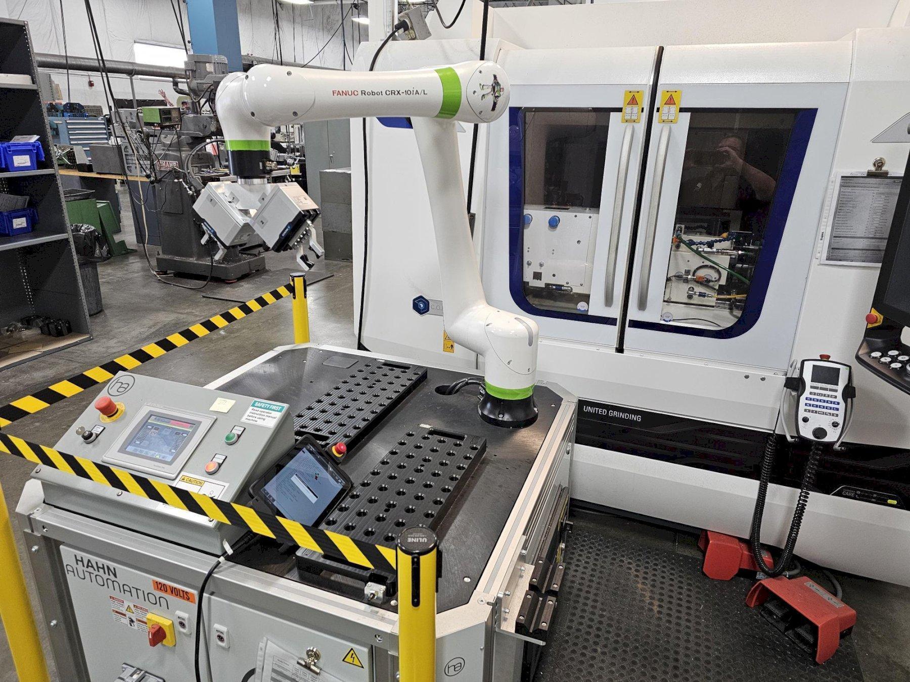 Fanuc CRX-10i A/L Cobot, 2022 – Low Hours, Available Immediately