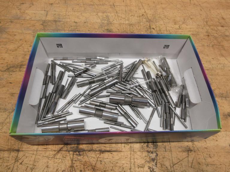 Deltronic Pins (100 + pcs) with Readable Sizes, .0126" - 22.865mm- Auction Item