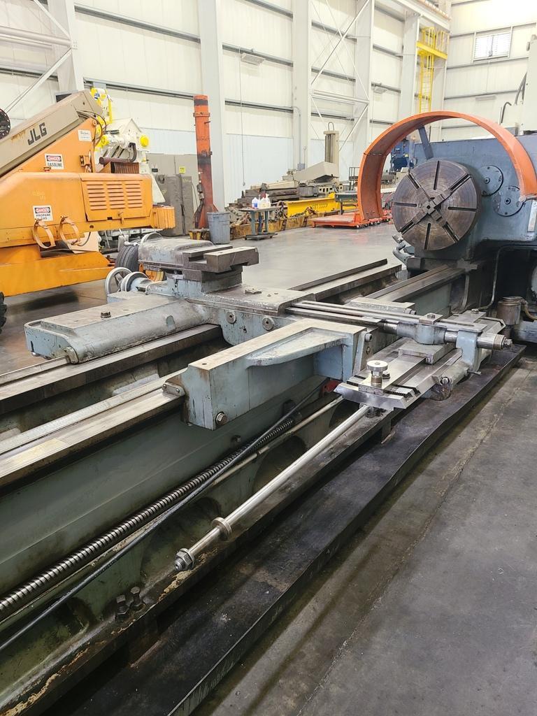 36"/58" X 204"/311" LEBLOND 3220/58-NI DUTY SLIDING GAP BED LATHE