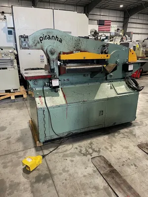 PIRANHA P-90  90 Ton Hydraulic Ironworker 1994’ USA 7118