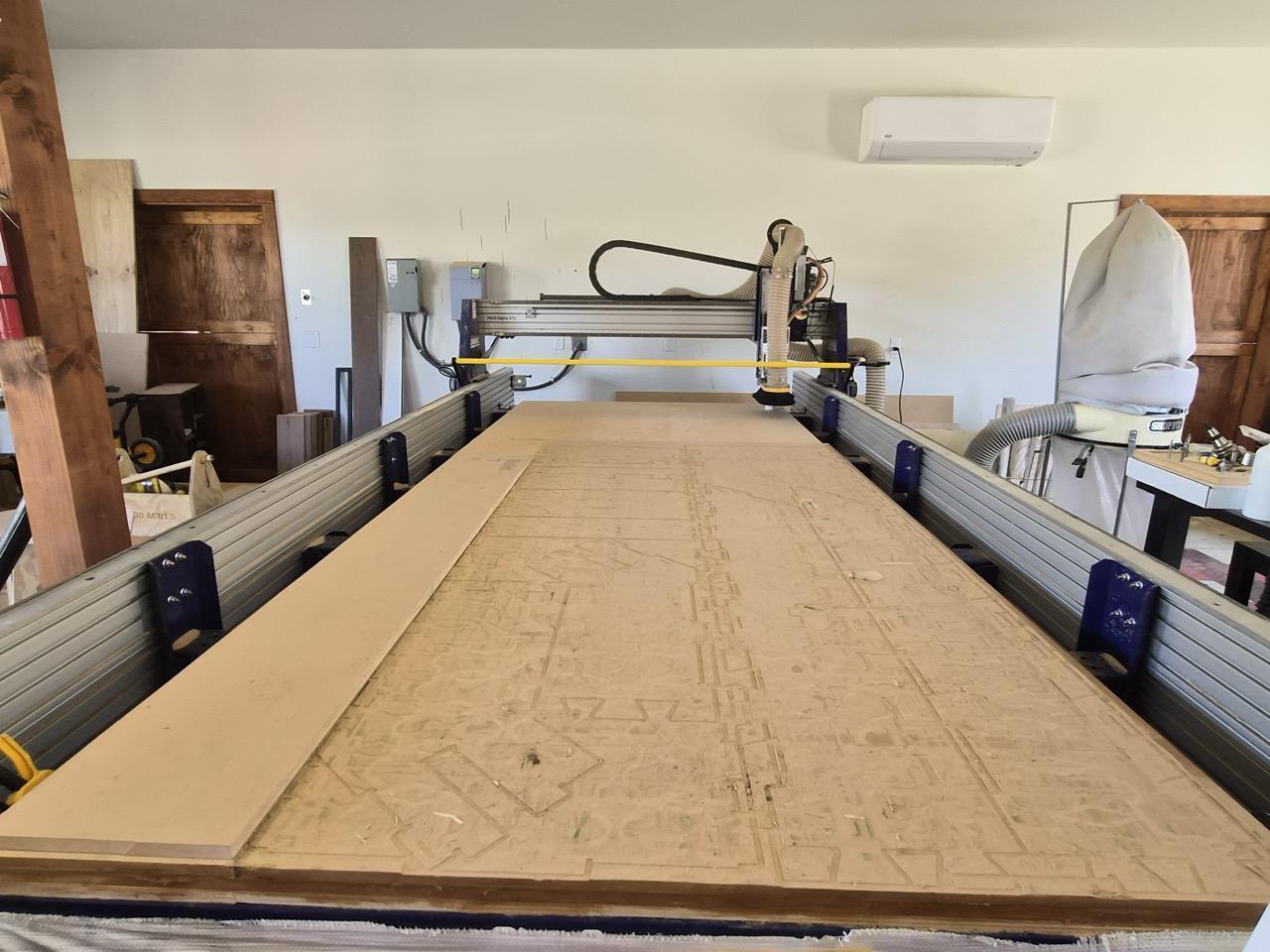 5’ x 12’ ShopBot PRS-5Alpha ATC CNC Router, 2025 – Dust Collector, Tool Changer
