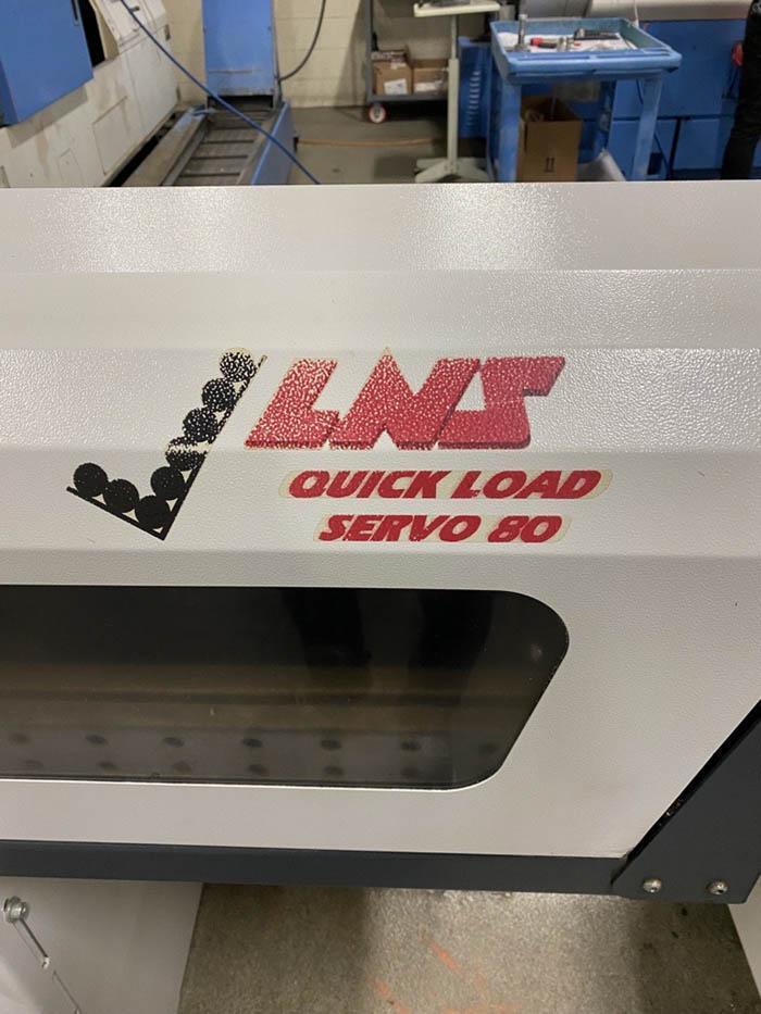 LNS QUICKLOAD SERVO 80 AUTOMATIC BAR FEED