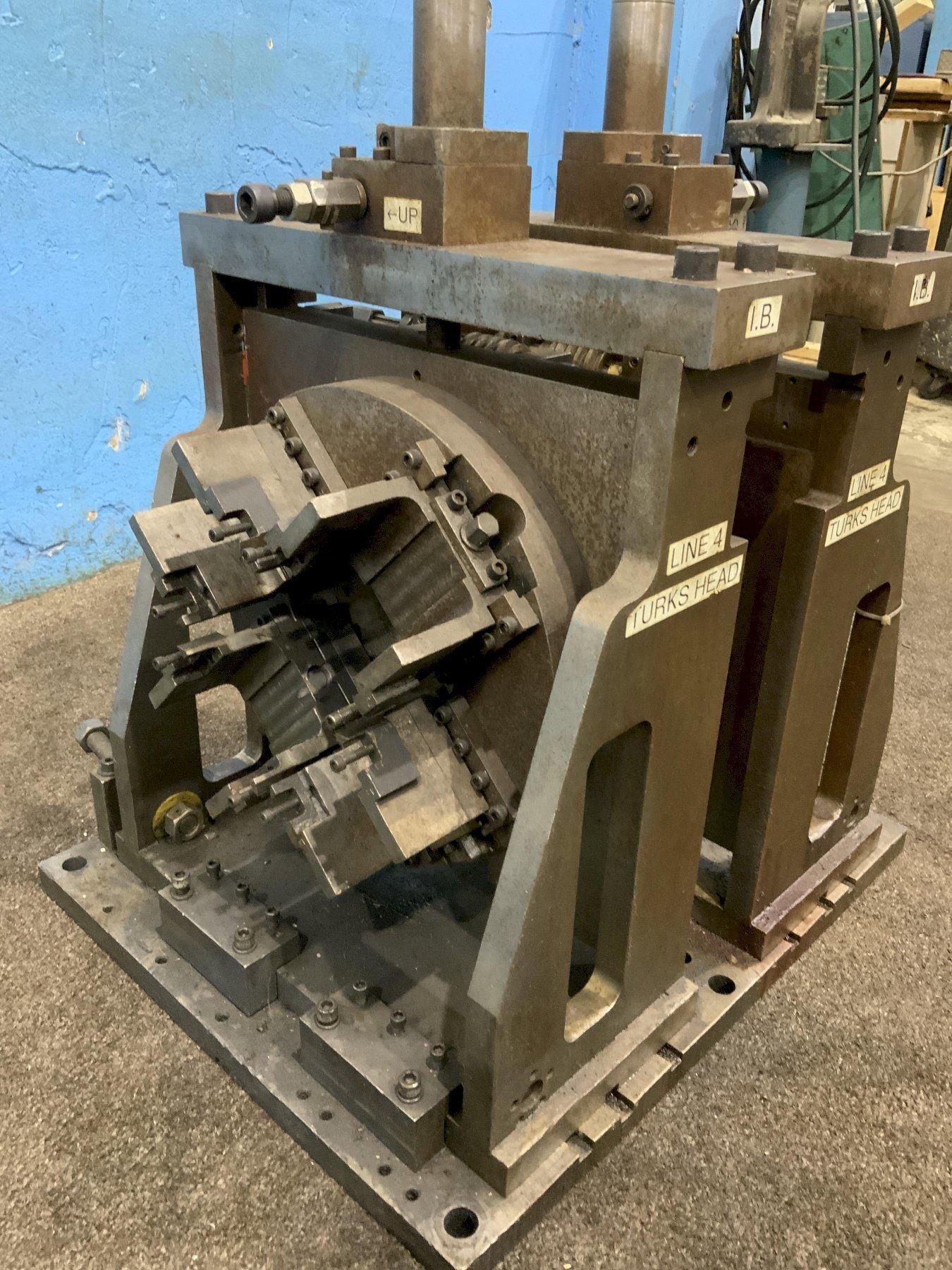 4 POSITION ADJUSTABLE ROLLFORMER TURKS HEAD: STOCK #81023