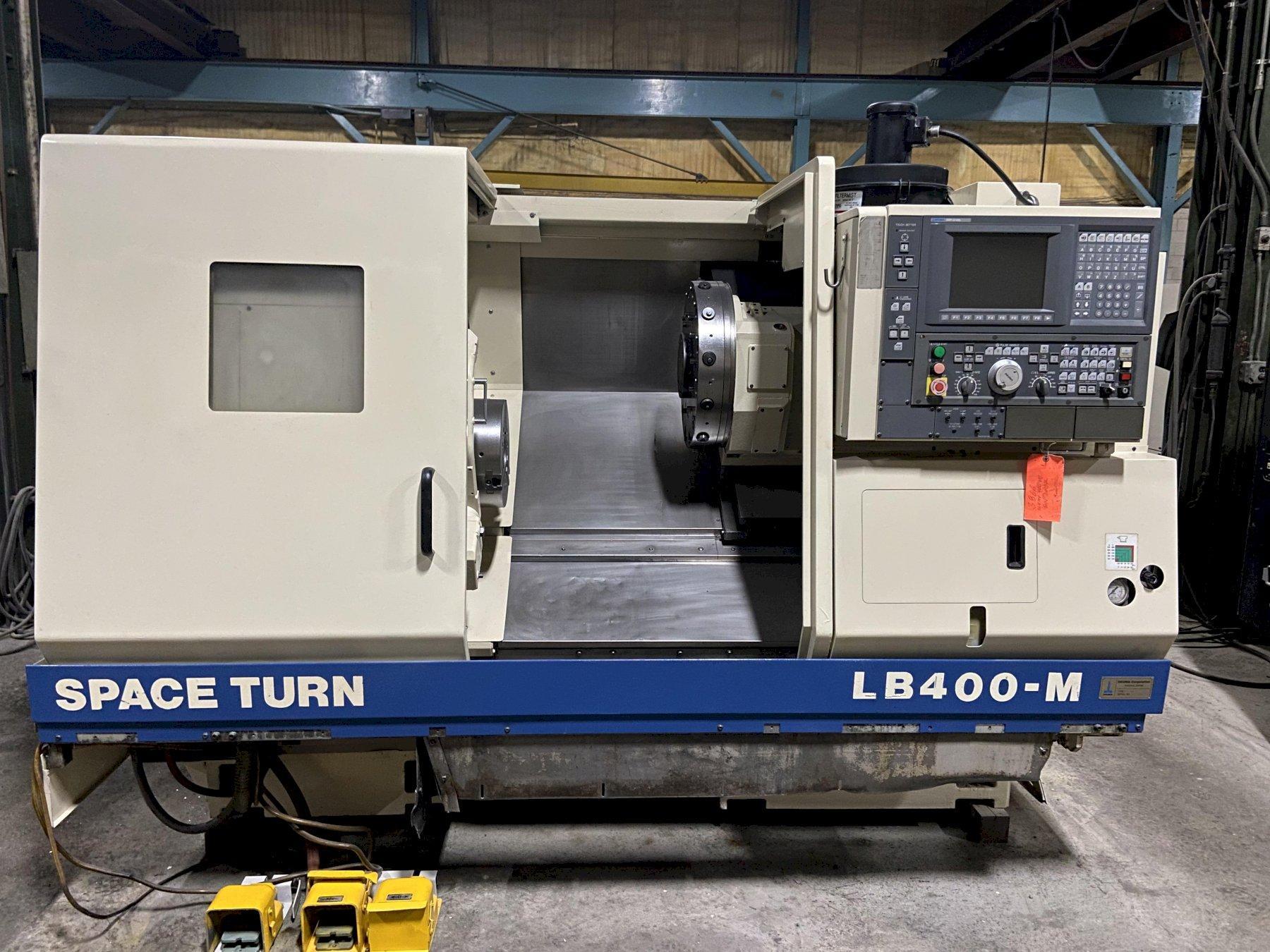 Okuma LB400M CNC Lathe w/Milling, U100L Control, 12