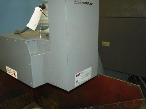 OKUMA MB-4000H CNC HORIZONTAL MACHINING CENTER, OSP -P300M CNC Control, X=22.05", Y=22.05", Z=24.61", Cat-40 Taper, 22 HP, 15000 Max Spindle RPM, ATC, Chip Conveyor, Coolant System, New 2013.