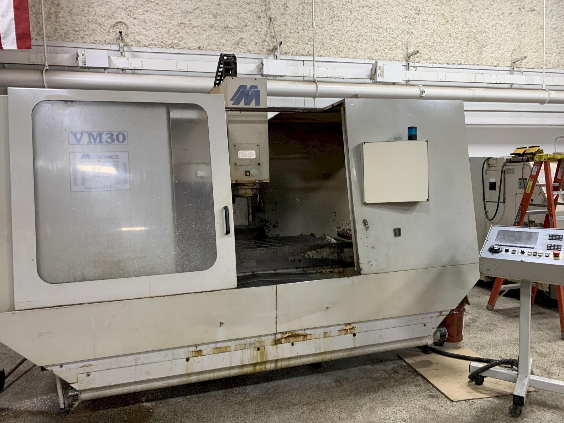 Milltronics Model VM30 CNC Vertical Machining Center, S/N 5791, New 1999.