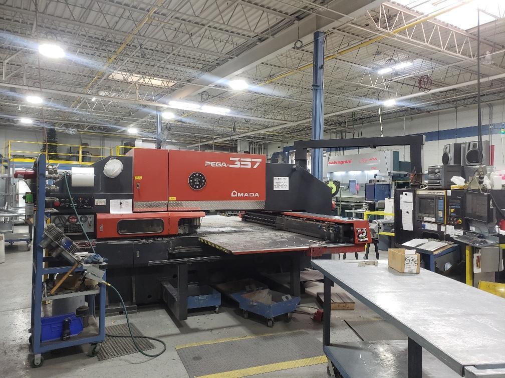 30 TON AMADA PEGA 357 CNC TURRET PUNCH