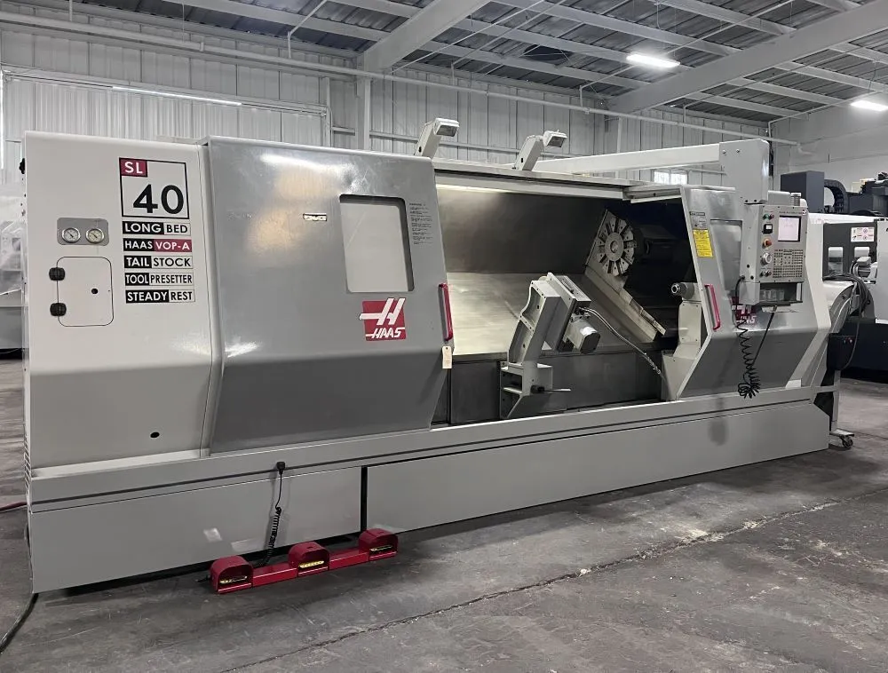 HAAS SL-40L CNC TURNING CENTER - LONG BED LATHE