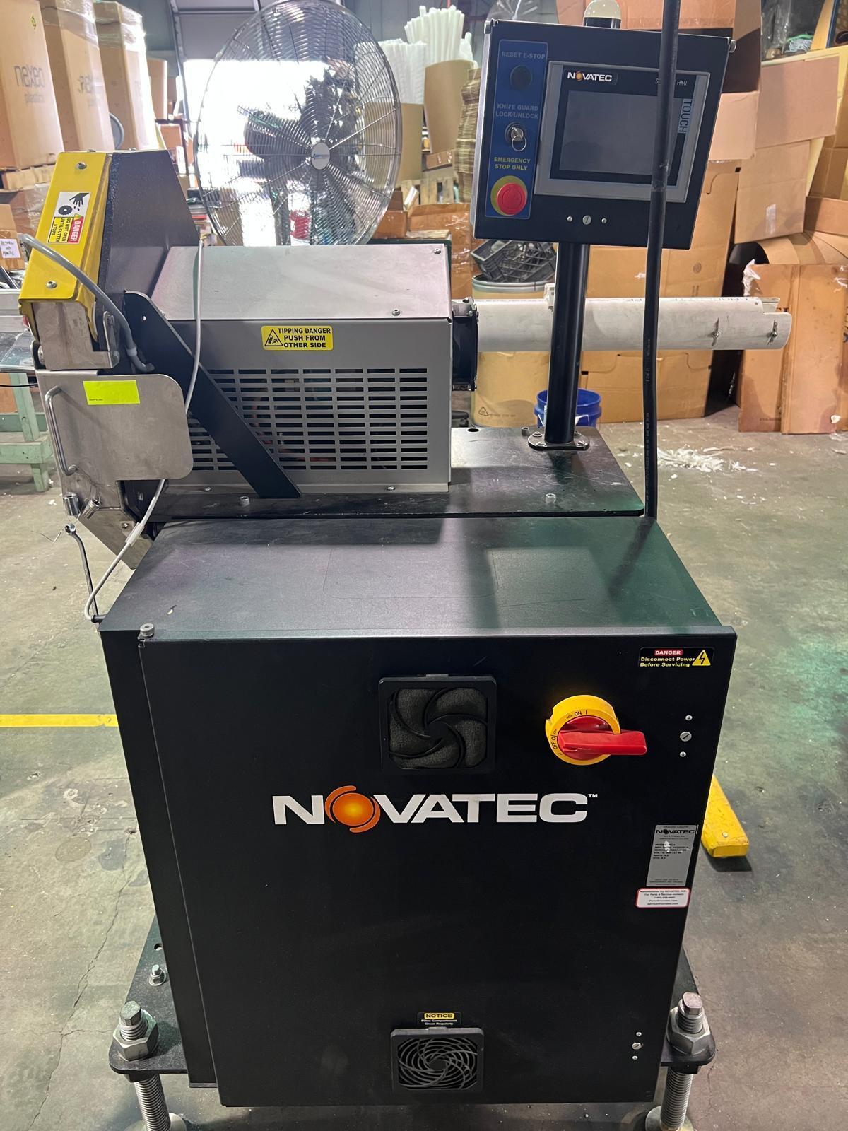 Novatec Bessemer C-Series Plastic Granulator Grinder w/ Siemens Simatic HMI