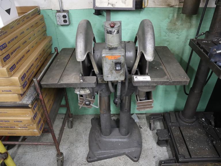 Apex Model 16-SDD 16" Industrial Double Disc Sander- Auction Item