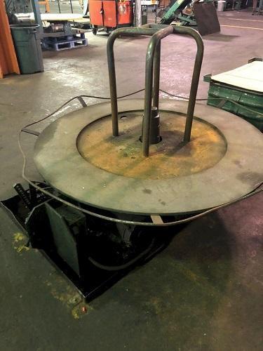 5' ROTATING UNCOILER TABLE