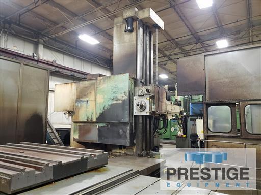 Giddings & Lewis MC70 7" CNC Table Type Horizontal Boring Mill w/2-Pallet Shuttle