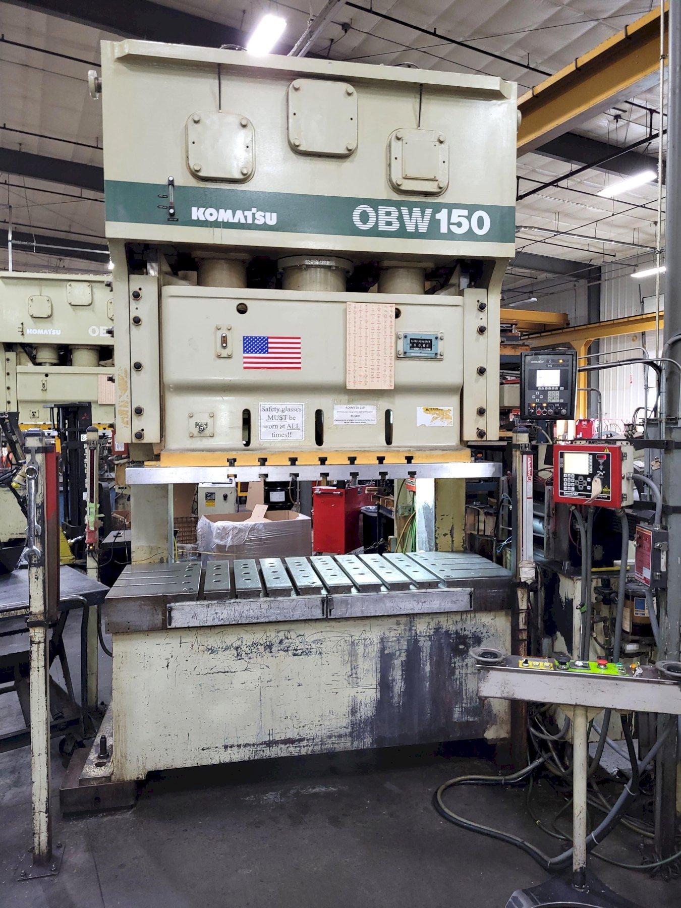 Komatsu Gap Frame Double Crank Press OBW 150-33