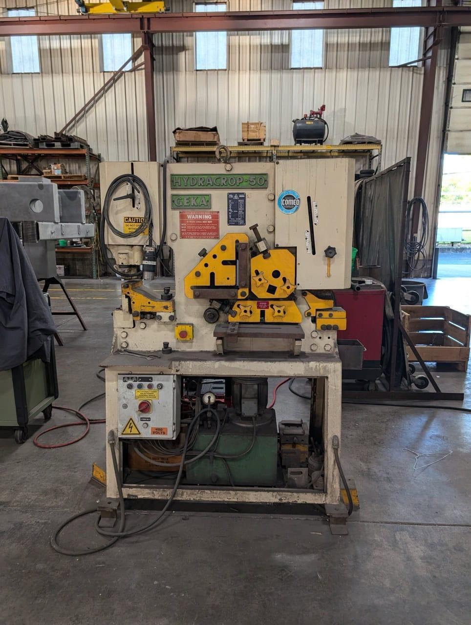 50 Ton Geka H-50 Ironworker, 2000
