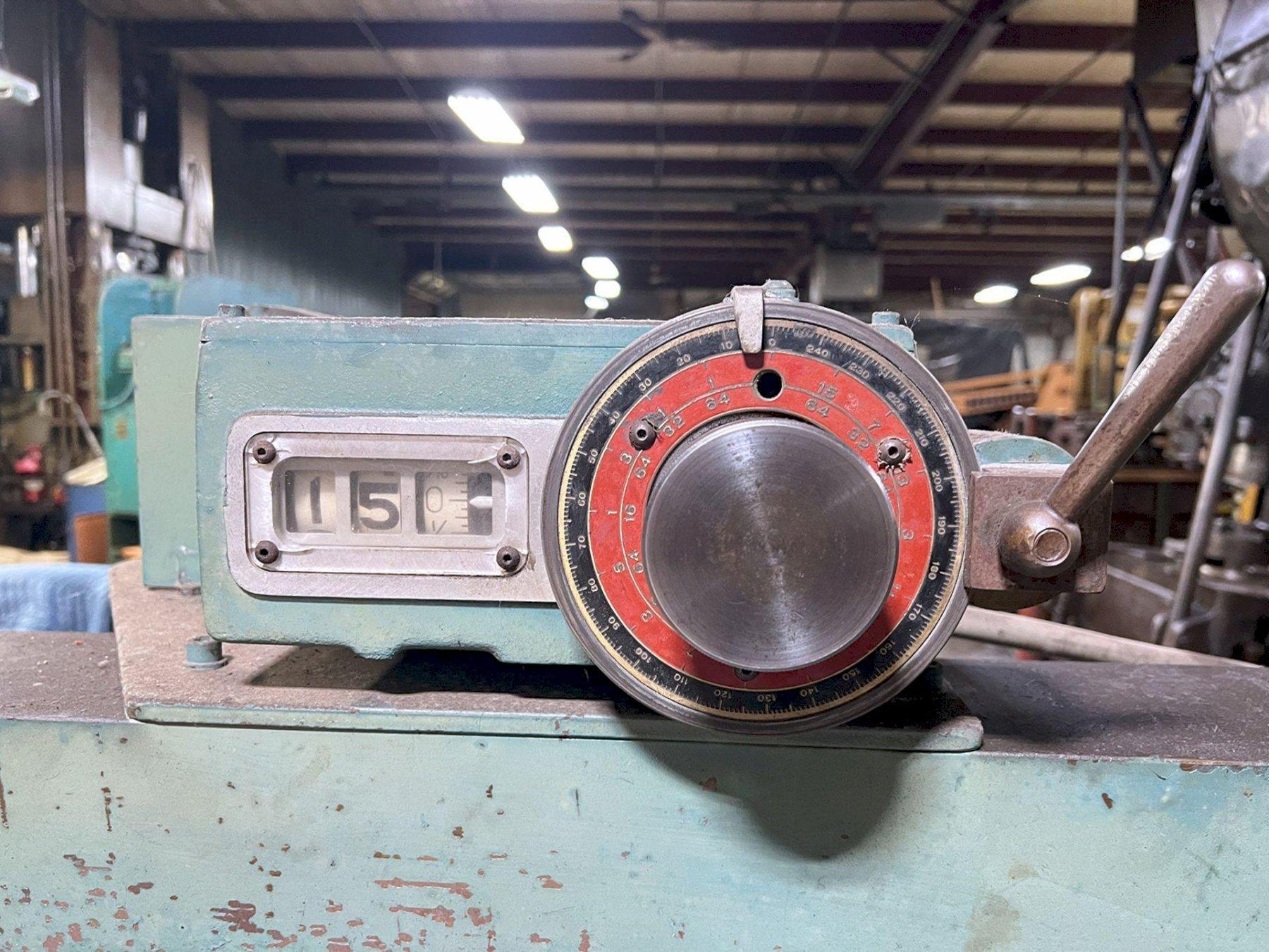 3/16" x 6' WYSONG MECHANICAL SHEAR MODEL 772