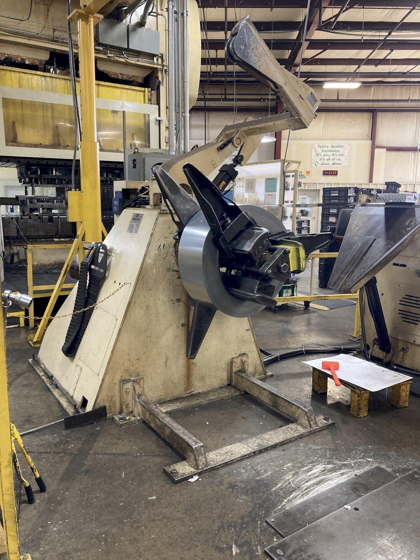 10,000 lbs. x 26" Minster "Conventional" Servo Coil Feed Line, Year 1995