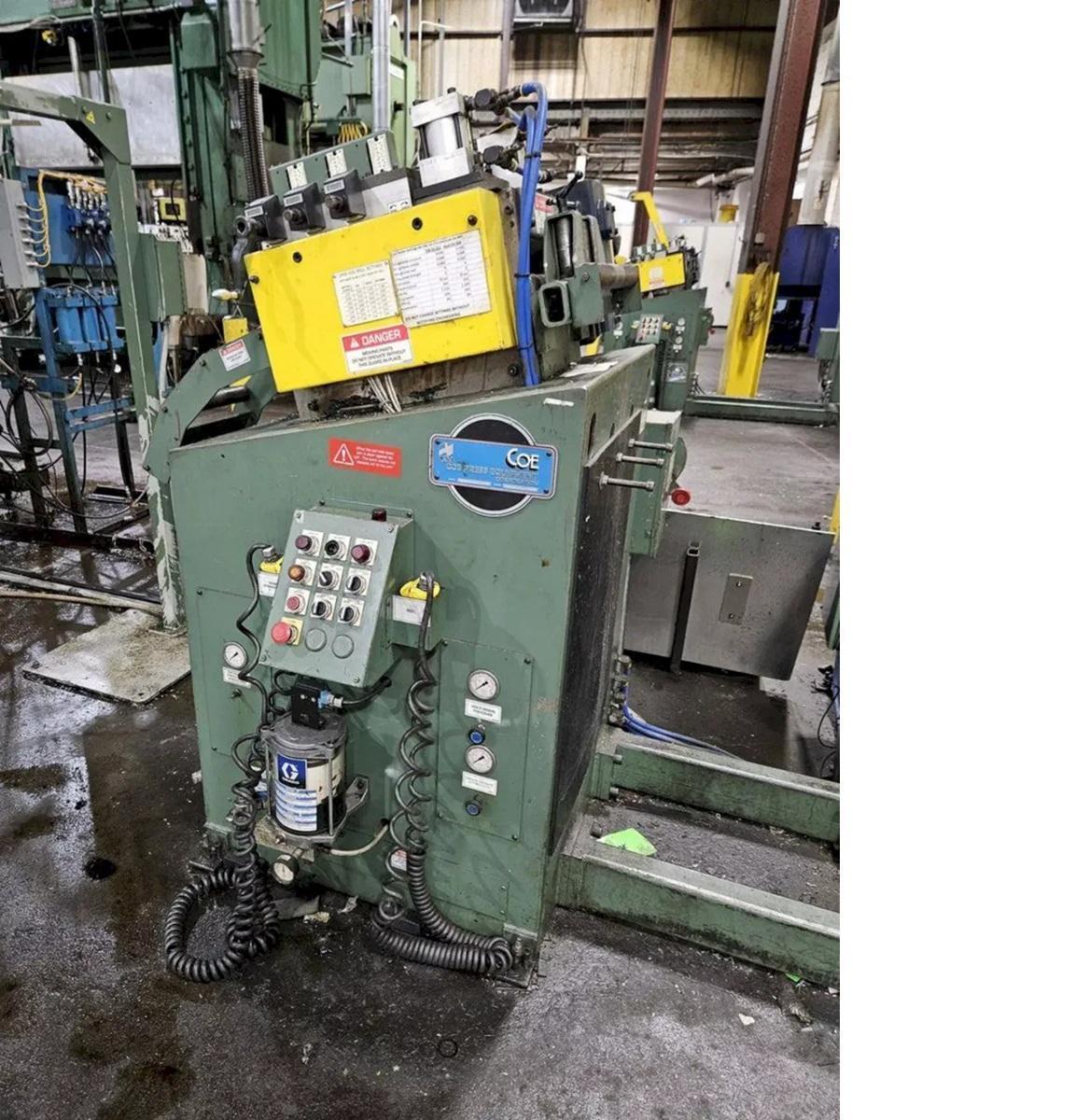 COE Used Coil Feed Line - 12" Width, 8000 lbs.