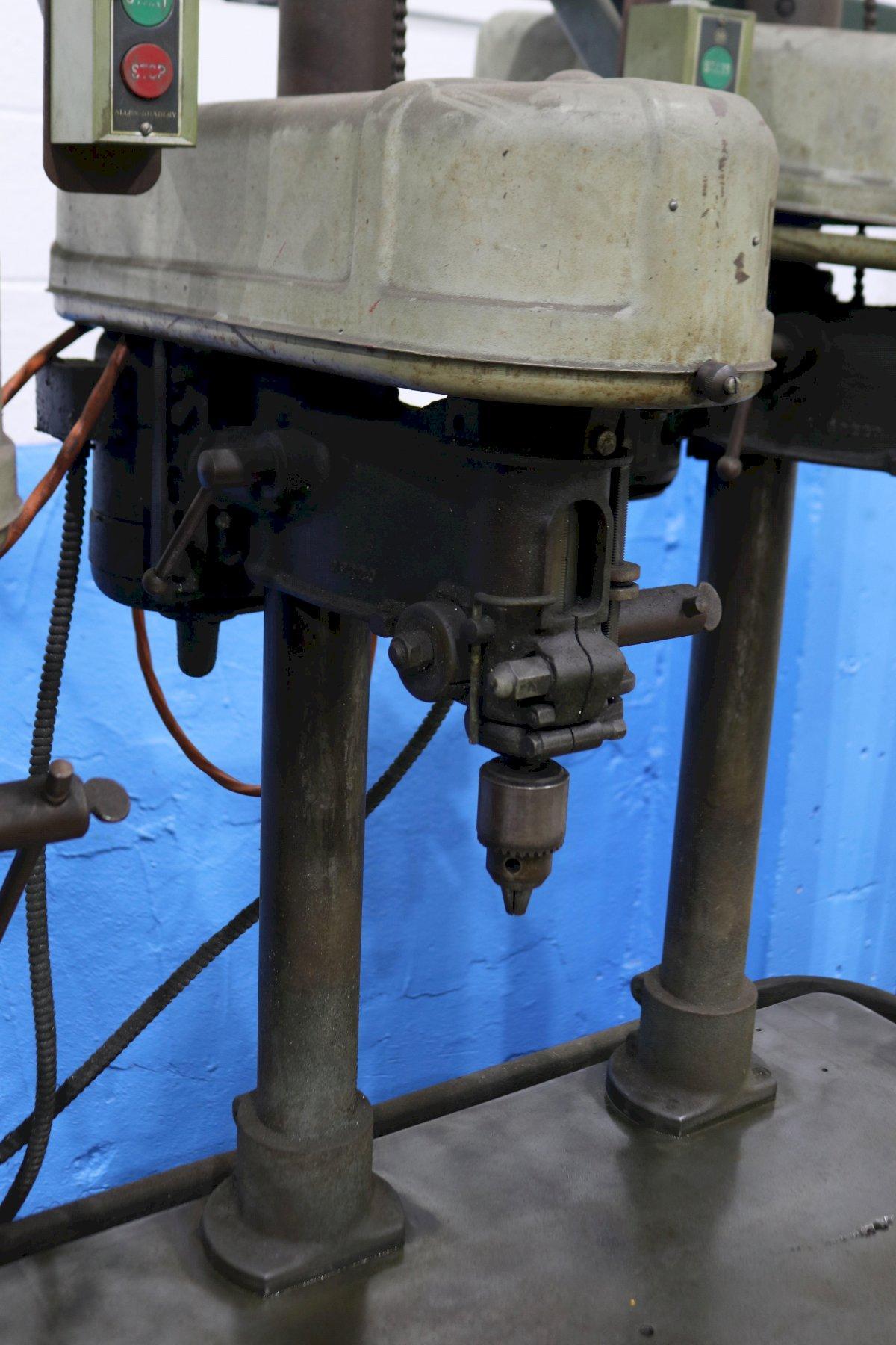 ROCKWELL  3 SPINDLE  GANG DRILL:  STOCK #73601