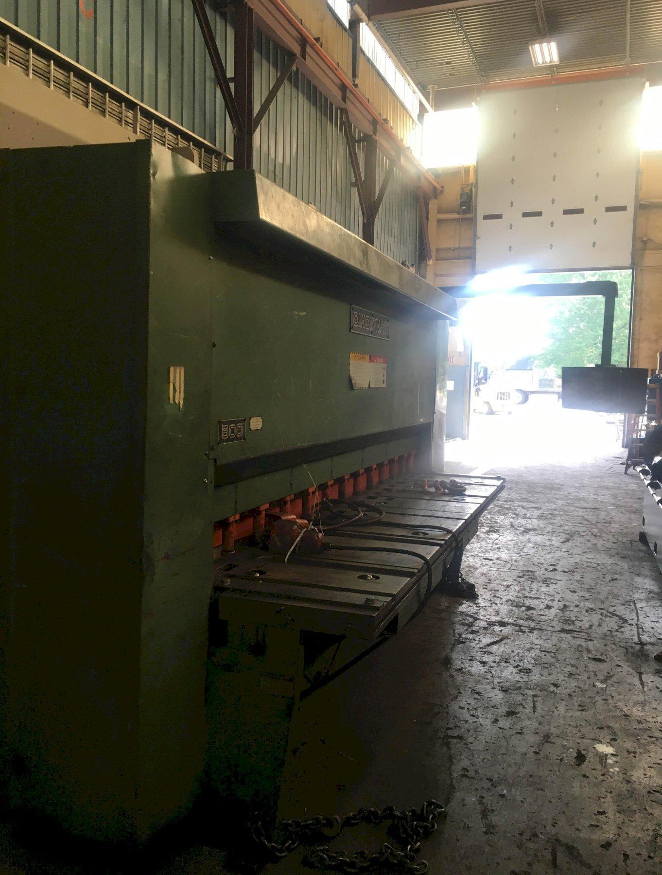 12' X 1/2" CINCINNATI HYDRAULIC POWER SHEAR: STOCK 70946