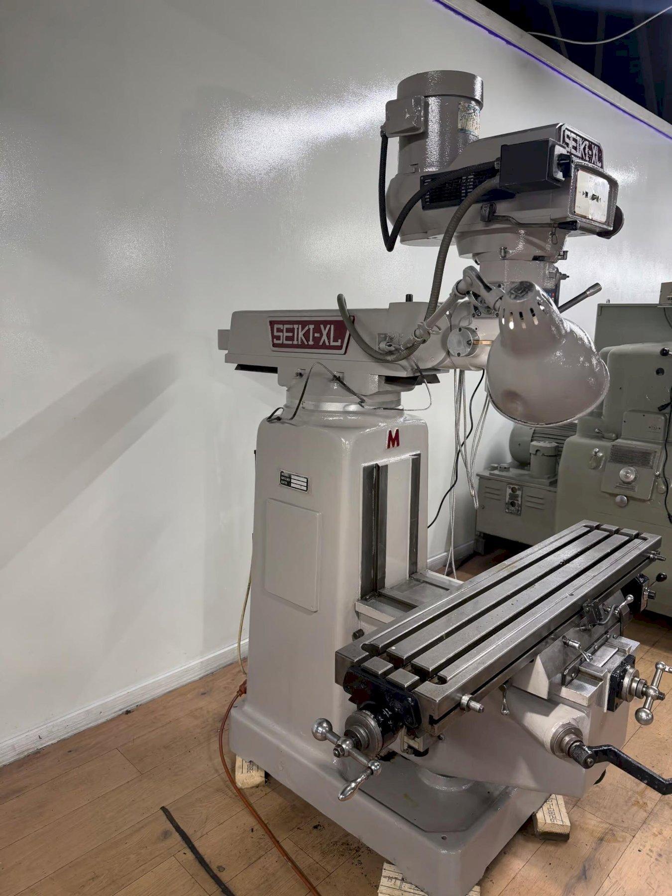 1 - PREOWNED SEIKI-XL 10" X 50" CNC VERTICAL MILL, MODEL #: 3VH, S/N: 4711