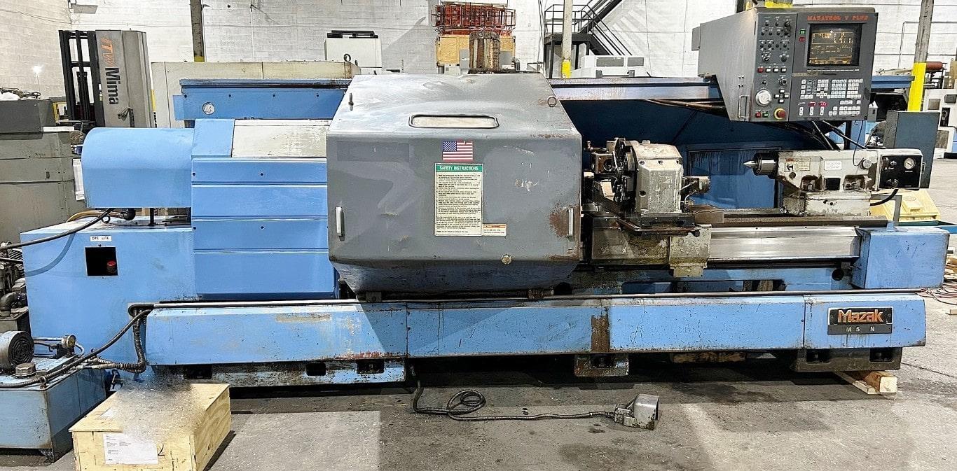 Mazak M-5N 2000 CNC Flat Bed Lathe
